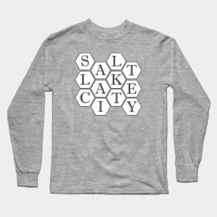 Salt Lake City Black Long Sleeve T-Shirt